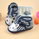 kf H919b2c3f5b7f43928bf91133a9a502f0s Cartoon Baby Booties Girl Boy Soft Sole Anti slip Shoes Toddler Shoes Scarpe Bambino Baby Schoenen