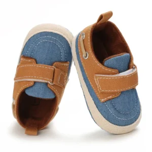 kf S37a39c408db64e69b2fbe20eb4127f05J VALEN SINA Newborn Baby Prewalker Girls Boys Casual Shoes Leather Non Slip Soft Sole Infant Toddler