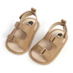 kf S64d1f48b03904978a8dbda03dac10ebdt New Baby Sandals Baby Shoes Baby Boy Girl Sandals PU Soft Bottom Sole Anti Slip Infant