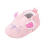 kf H4f7fe71412d843baad2834b50d723bde7 Newborn Baby Boys Girls Slippers Soft Sole Non Skid Crib House Shoes Cute Animal Winter Warm