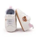 kf S3421695c88ae4a1c9e4331d3a7eedfb9j Baby Shoes Cute Bear Sneaker Spring and Autumn Style High Quality PU and TPR Sole Anti