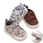 kf S4f8b4eafa4b1483c8a128429569e90e76 Baby Shoes Boys Canvas Casual Cotton Soft Sole Newborn Walker Toddler Shoe 0 18 Months