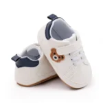 kf S61c3213ffcda4c3b84ea60a015dd67370 Baby Shoes Cute Bear Sneaker Spring and Autumn Style High Quality PU and TPR Sole Anti