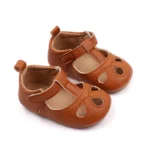 kf S67f135aef7ba402d8d06c78221a56f9eu Baby Spring and Summer Sandal Girls and Boys 0 18 Months First Step Shoes Casual Walking