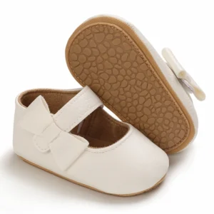 kf S763d62192b9c4ad4870db17679631637t VALEN SINA Baby Casual Shoes Infant Toddler Bowknot Non slip Rubber Soft Sole Flat PU First