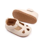 kf S83ee0acfa1f3409e8f1bff2c94c4cbc8k Baby Spring and Summer Sandal Girls and Boys 0 18 Months First Step Shoes Casual Walking