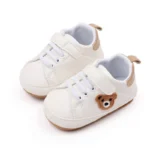 kf Sbb9ccdb5f15041f0a159a7d400597413d Baby Shoes Cute Bear Sneaker Spring and Autumn Style High Quality PU and TPR Sole Anti